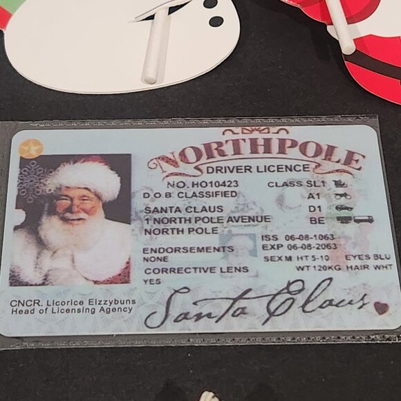 Christmas Gift for Kids Elf Props Slap Bracelet Sucker Holders Santa License etc - Picture 3 of 9